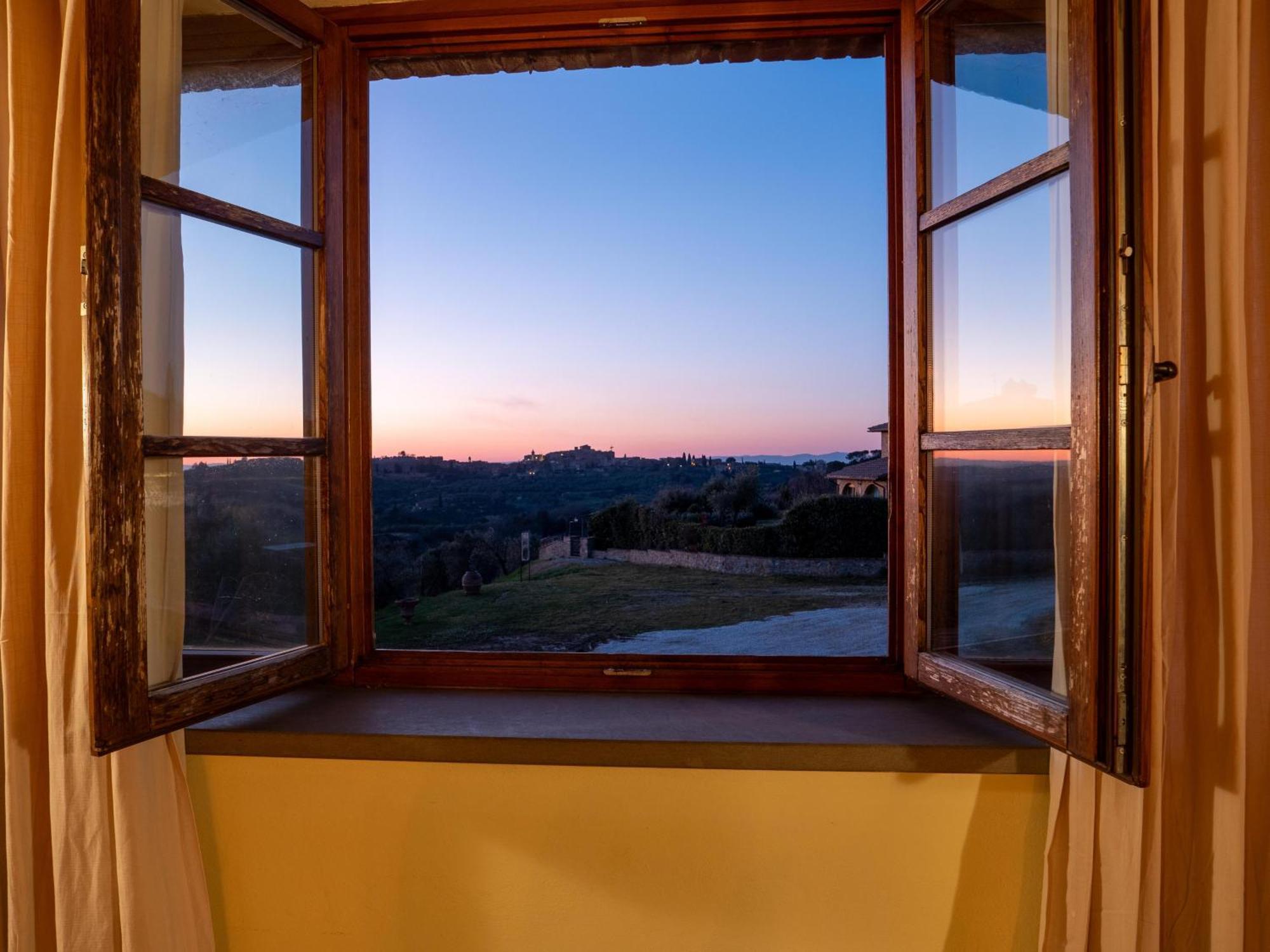 Agriturismo Pascianella Appartamento Bel Tramonto Castelmuzio Exterior foto