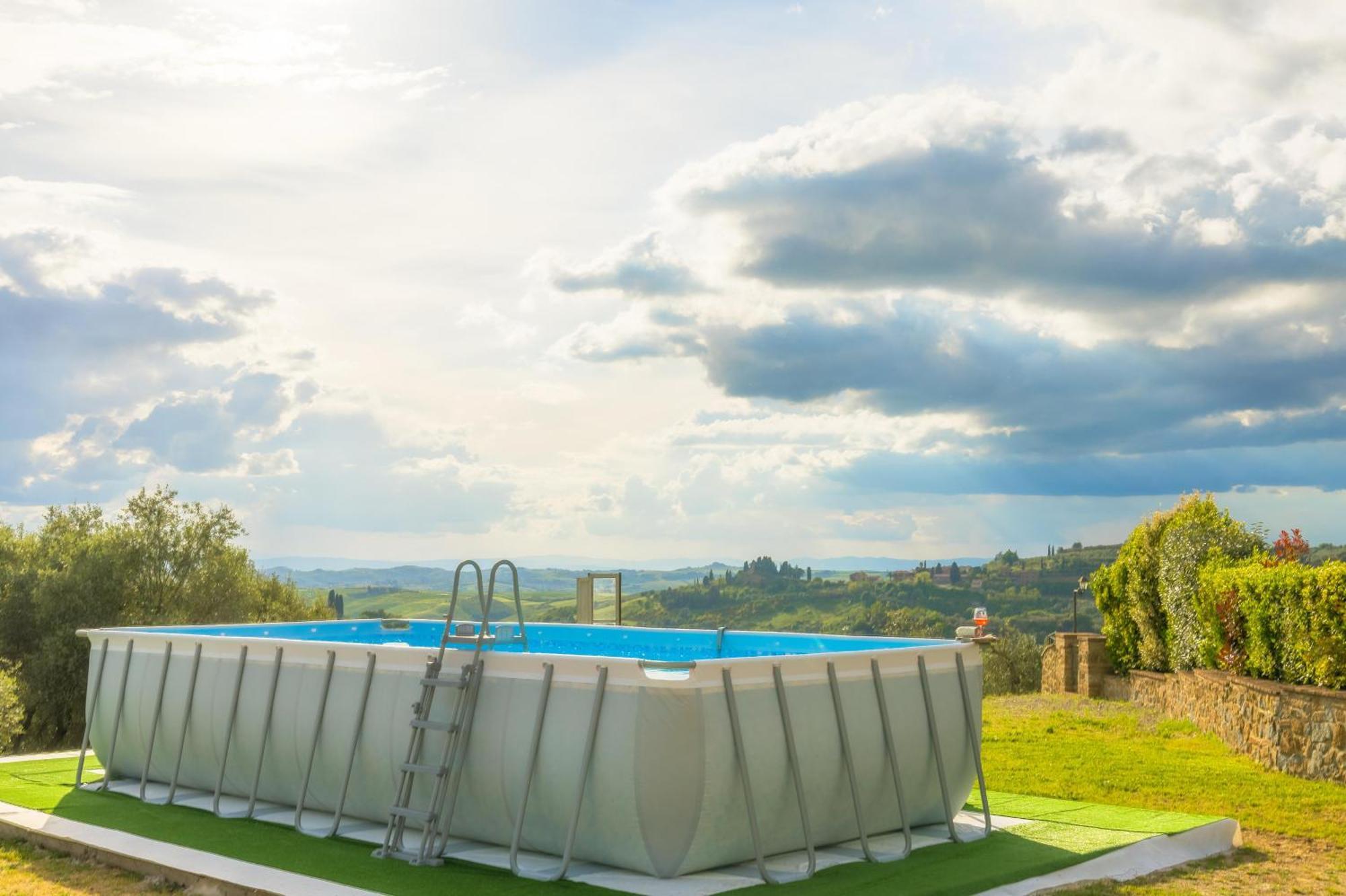 Agriturismo Pascianella Appartamento Bel Tramonto Castelmuzio Exterior foto