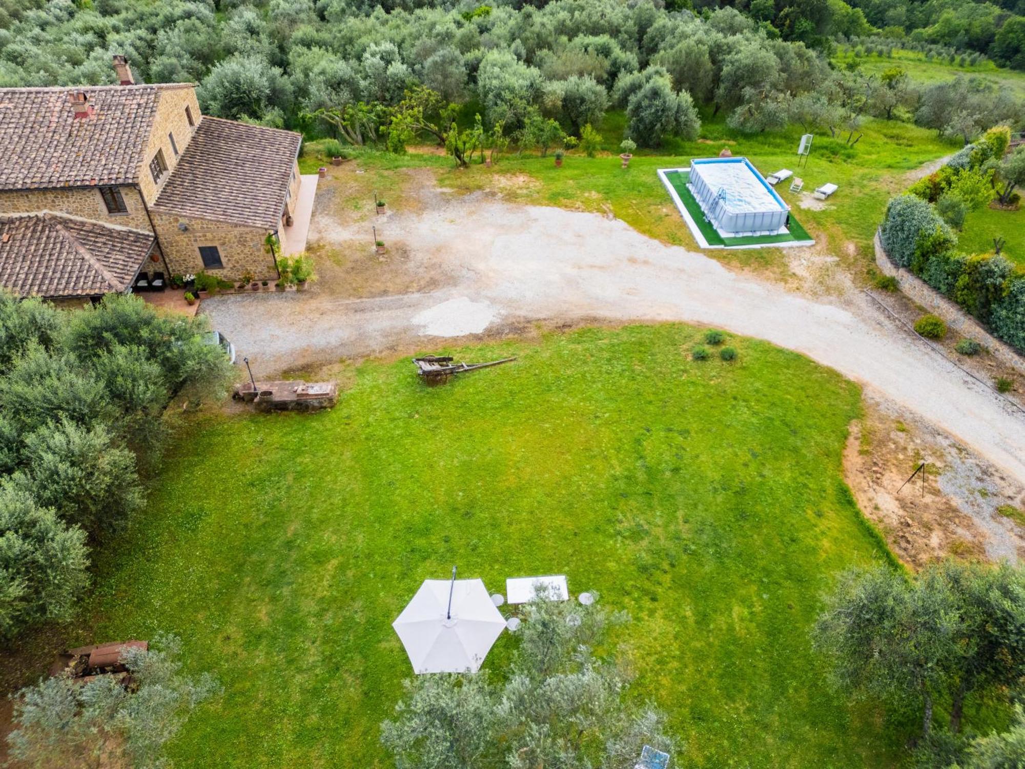 Agriturismo Pascianella Appartamento Bel Tramonto Castelmuzio Exterior foto